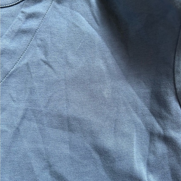 J Jill NWT extra Small Petite V Neck Blue Long Sleeved  Tunic - Picture 6 of 12